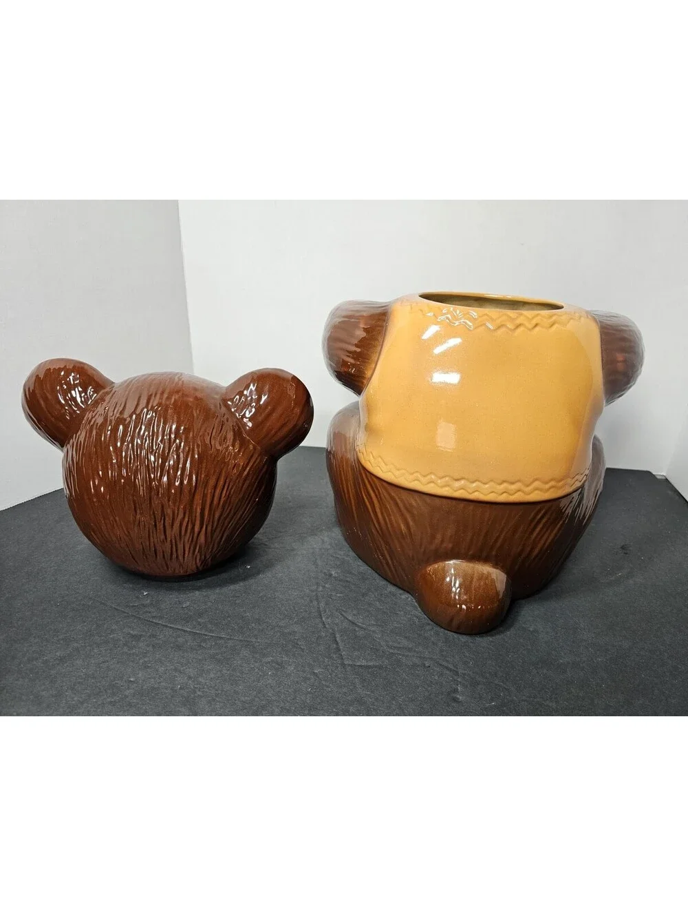Vintage 1982 Kraft T Bear Cookie Jar I Love Marshmallows Regal China 15in